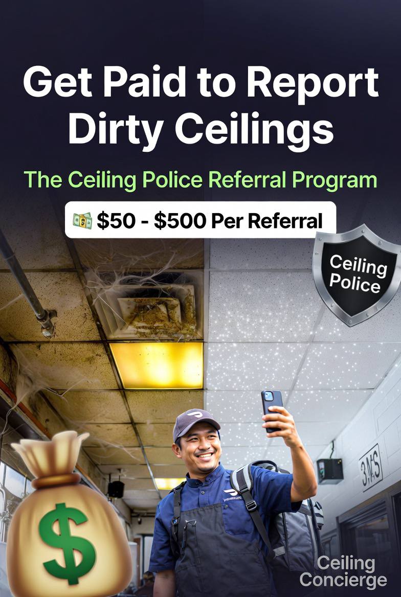 Ceiling Police referral program